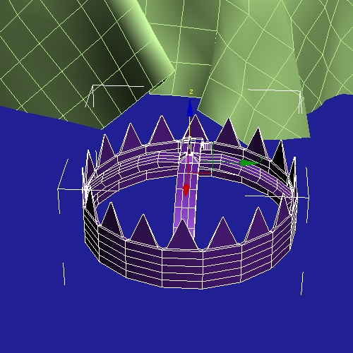 Creation of Crown: Step 3